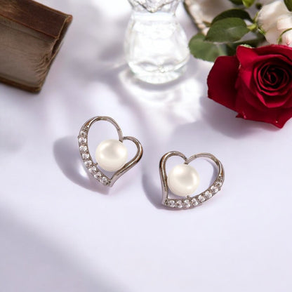 Silver Deluxe Pearl Pendant Set