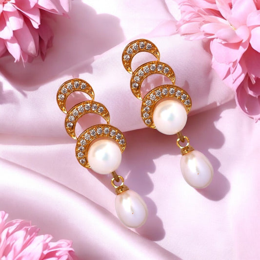 Golden Victoria Pearl Drops